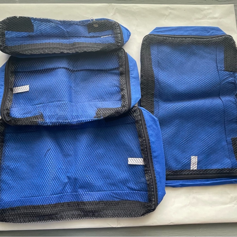 Blue Packing bag Set